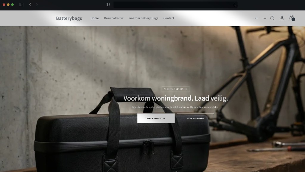 Screenshot van Battery Bags